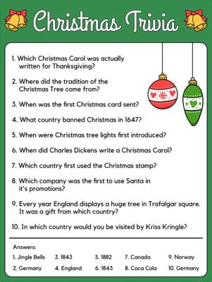 christmas music trivia with answers: How does the tradition of caroling in English-speaking countries differ from its practice in Scandinavian nations?