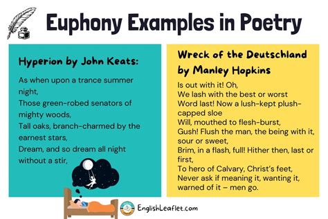 euphony poetry definition and the role of rhyme in enhancing auditory beauty