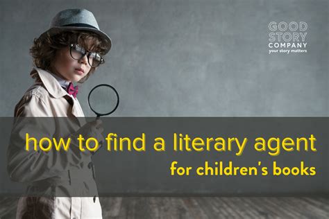 how to find a literary agent for children's books and the importance of building a strong online presence