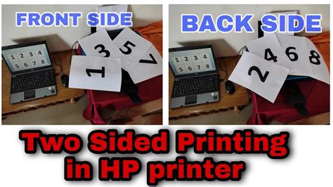 how to print double sided on hp printer what are some common mistakes people make when printing in duplex mode?