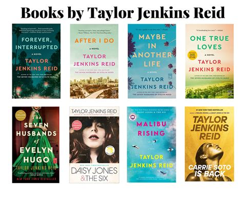 What Order to Read Taylor Jenkins Reid's Book series and Its Captivating Allure